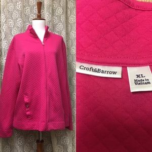 🍁🍂SALE! Croft & Barrow Quilted Jacket